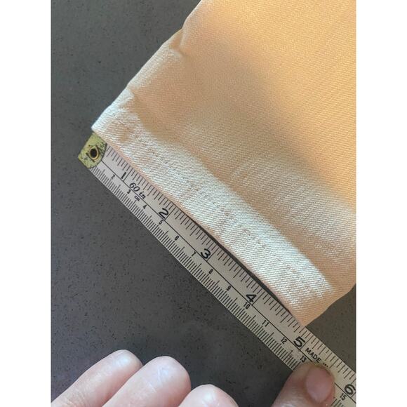 ARJE 100% Cotton Pull On Pants in Cream size 8 Made in Italy - Picture 6 of 6